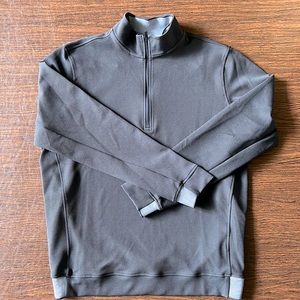 Mens Adi Pure (ADIDAS) LS 1/4 zip pullover Sz Med